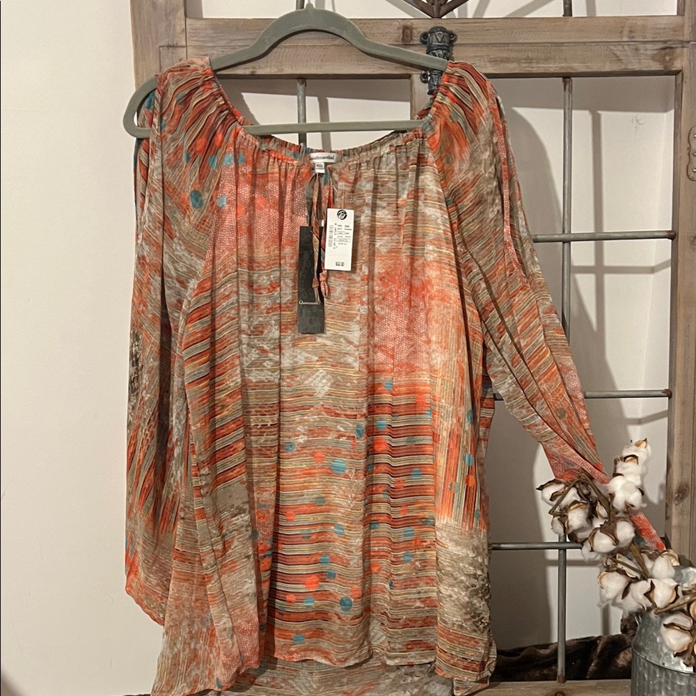 Quintessential Cold Shoulder Blouse